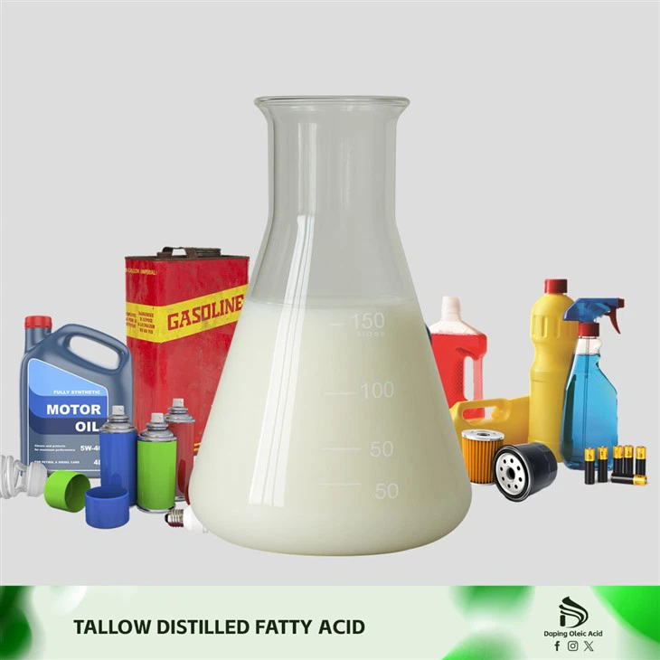 Tallow Hydrolyzation Distilled Fatty Acid Base Cow Mutton Fat 100% Complete