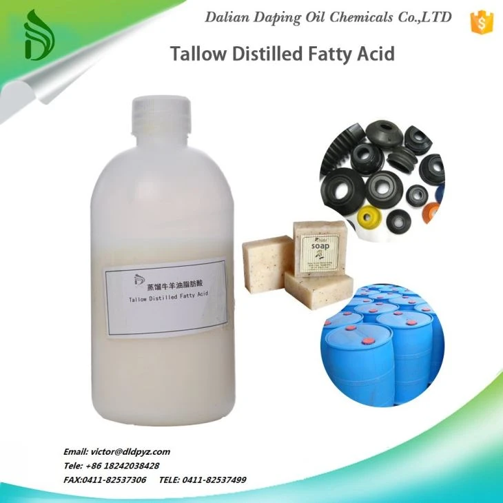 Tallow Distilled Fatty Acid Hydrolyzation Plastic Industrial Rubber Industrial Additive